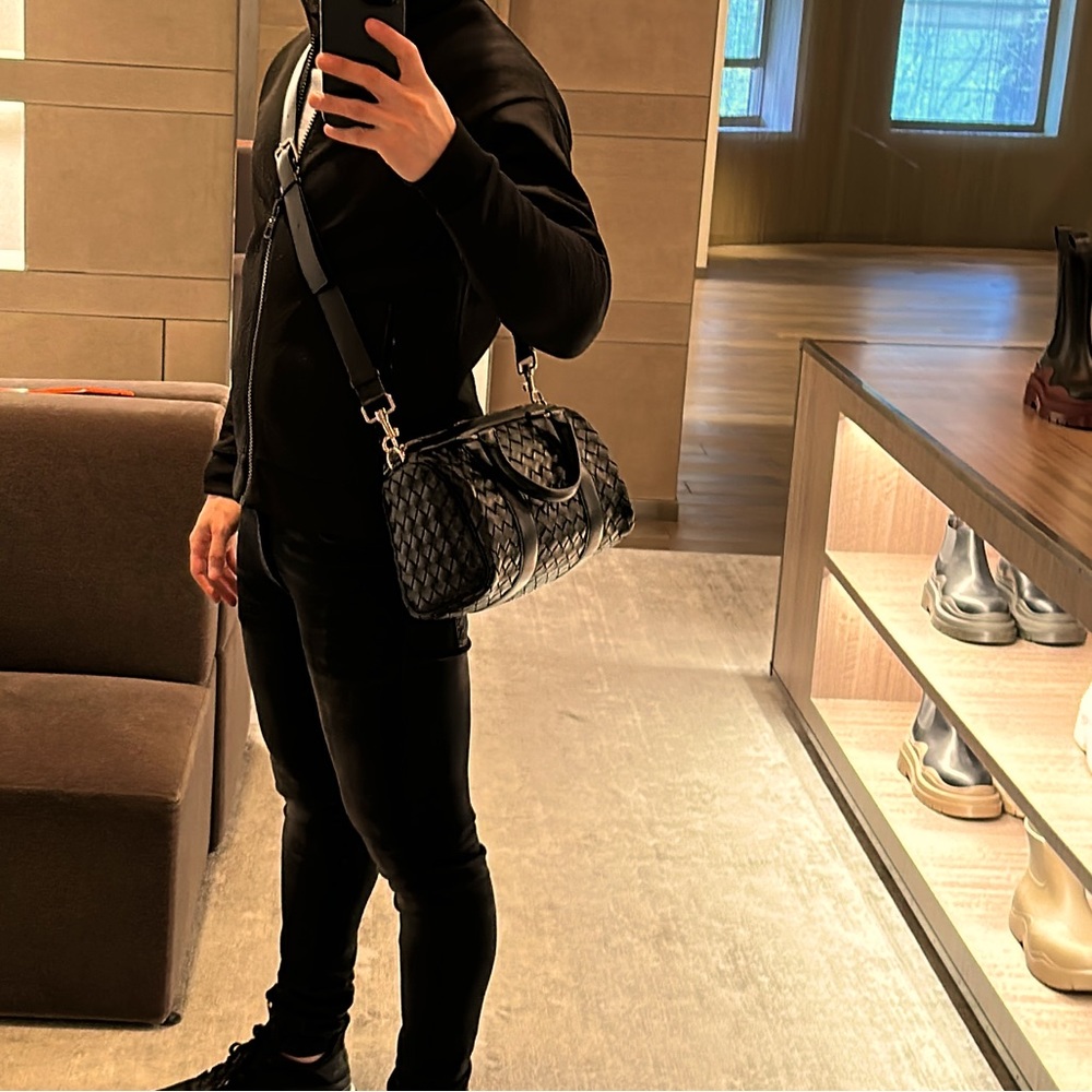 Men's Mini Duffle Crossbody Bag